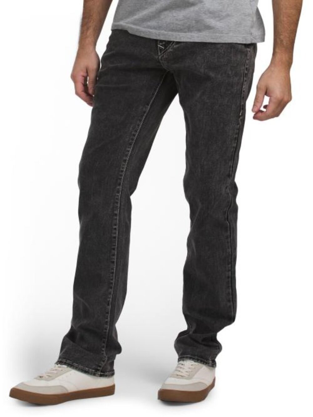 TRUE RELIGION Ricky Single Needle Straight Leg Jeans